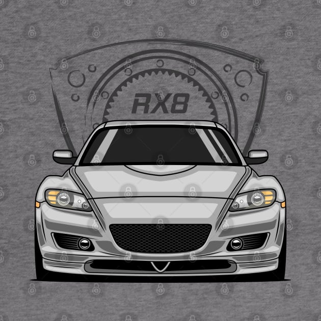 Silver RX8 JDM by GoldenTuners